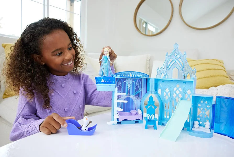 Frozen Elsa Stackable Castle Doll House Playset