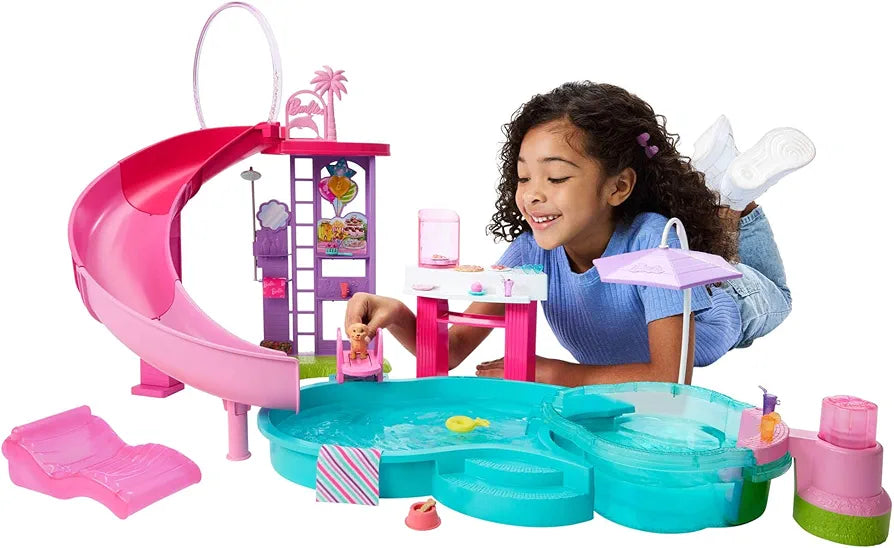 Dream Pool Playset with Slide and Hot Tub