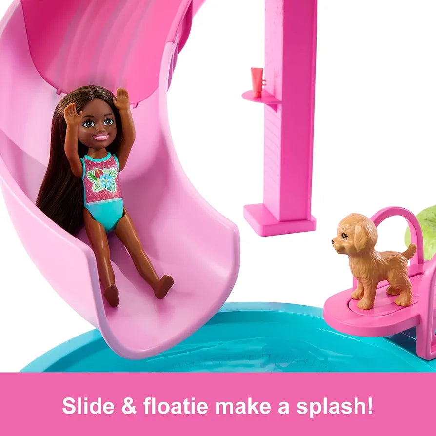 Dream Pool Playset with Slide and Hot Tub