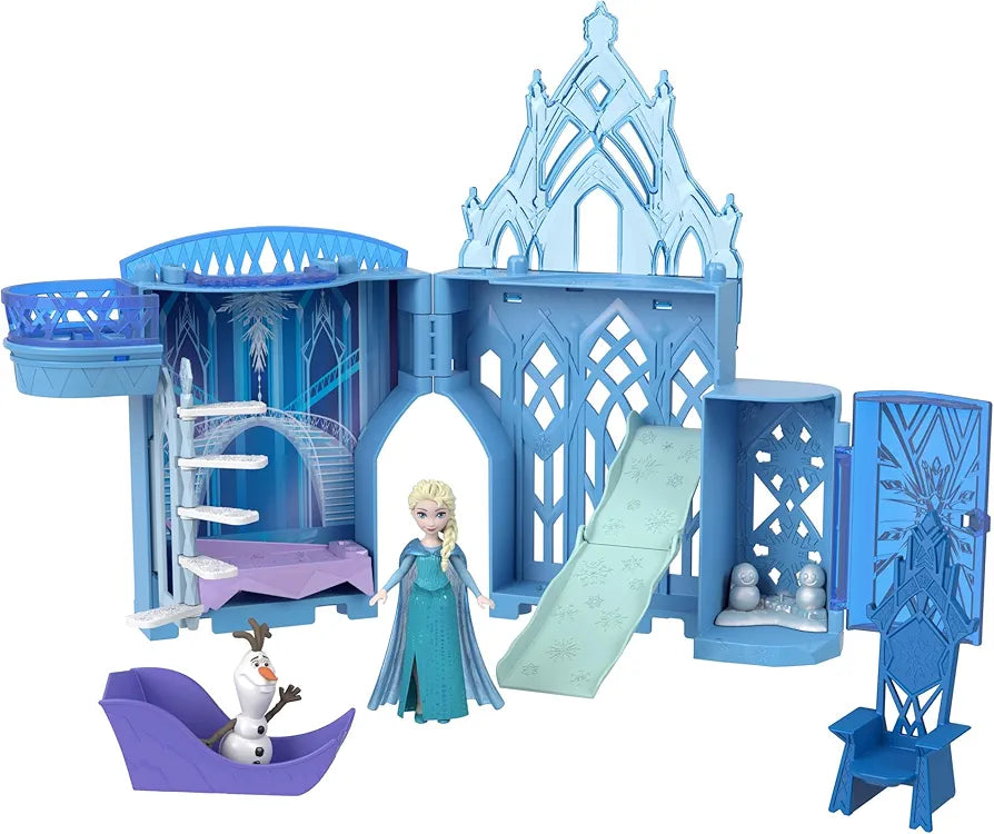 Frozen Elsa Stackable Castle Doll House Playset