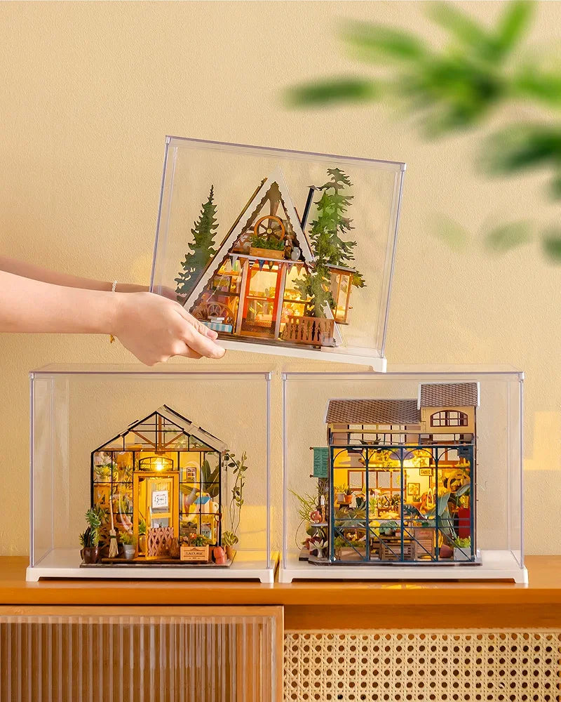 Rolife DIY A-Frame Cabin Miniature House Kit