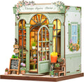 DIY Miniature Dollhouse Book Nook Kit